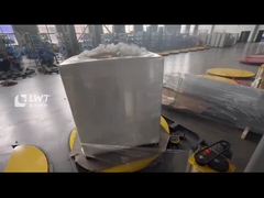 Vollautomatische Verpackungsmaschine mit vorgezogener Filmverpackung