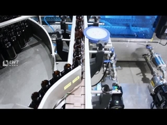 SUS304 6000BPH 30 ml Sirup-Füllproduktionslinien Flüssigkeitsfüllmaschine CE