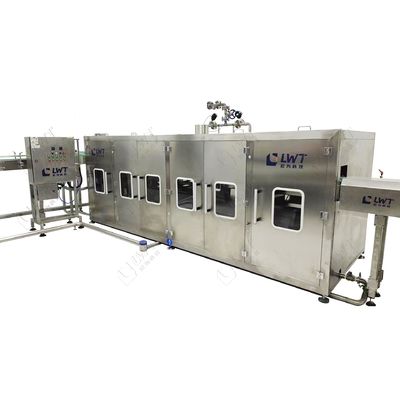 Automatische Flaschenwaschmaschine mit Klemmfunktion Hochgeschwindigkeits-Flaschenwaschmaschine