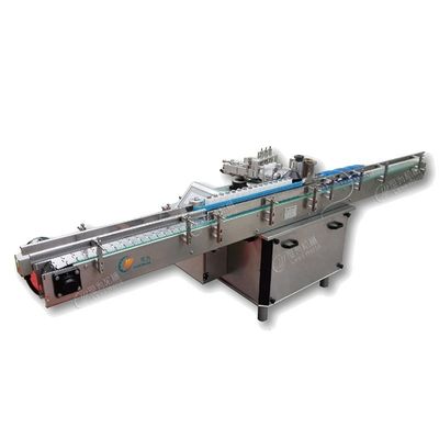Vertikaler Nasskleber Automatische Etikettiermaschine für Dosen