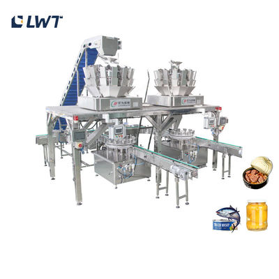 Automatische Sardinenfüllmaschinen 1,5 kW Stromverbrauch