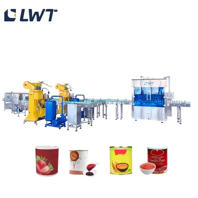 Ketchup-Produktionslinie Soßenabfüllmaschine Abfülllinie